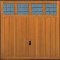 Hormann Series 2000 timber up and over garage doors Style 2019 Garage Light